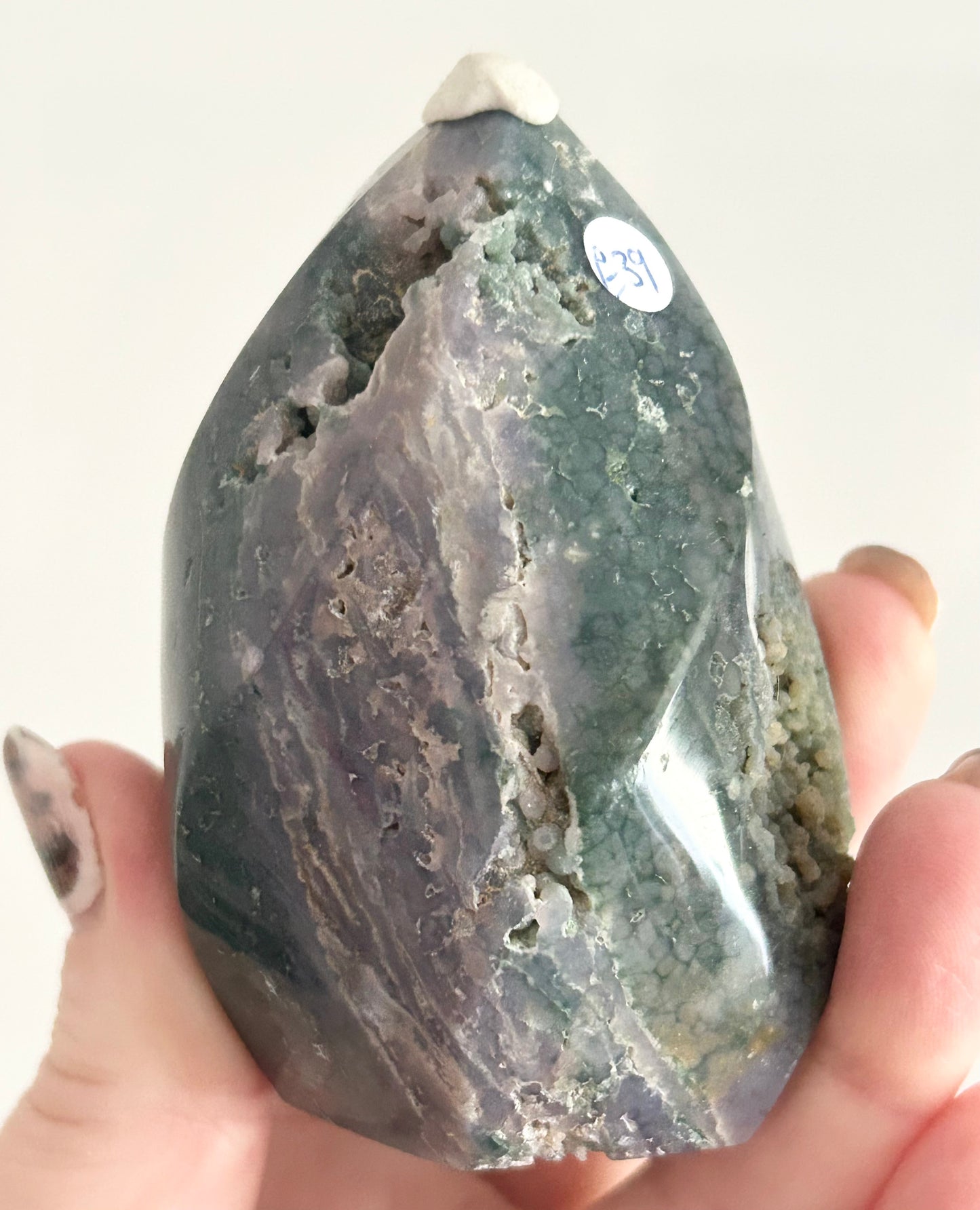Grape Agate Flame