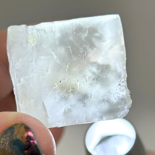 Langeac Clear Fluorite #1 from Langeac, Brioude, Haute-Loire, Auvergne-Rhône-Alpes, France 🇫🇷 Old Stock