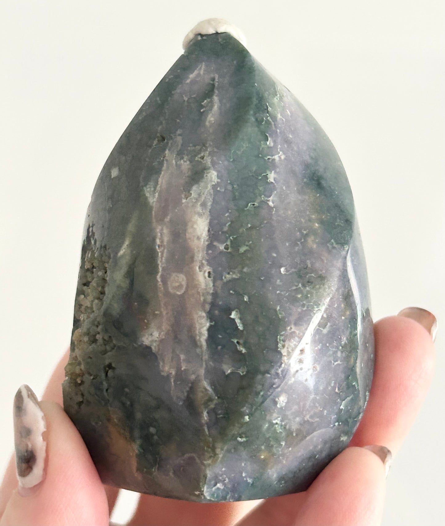 Grape Agate Flame