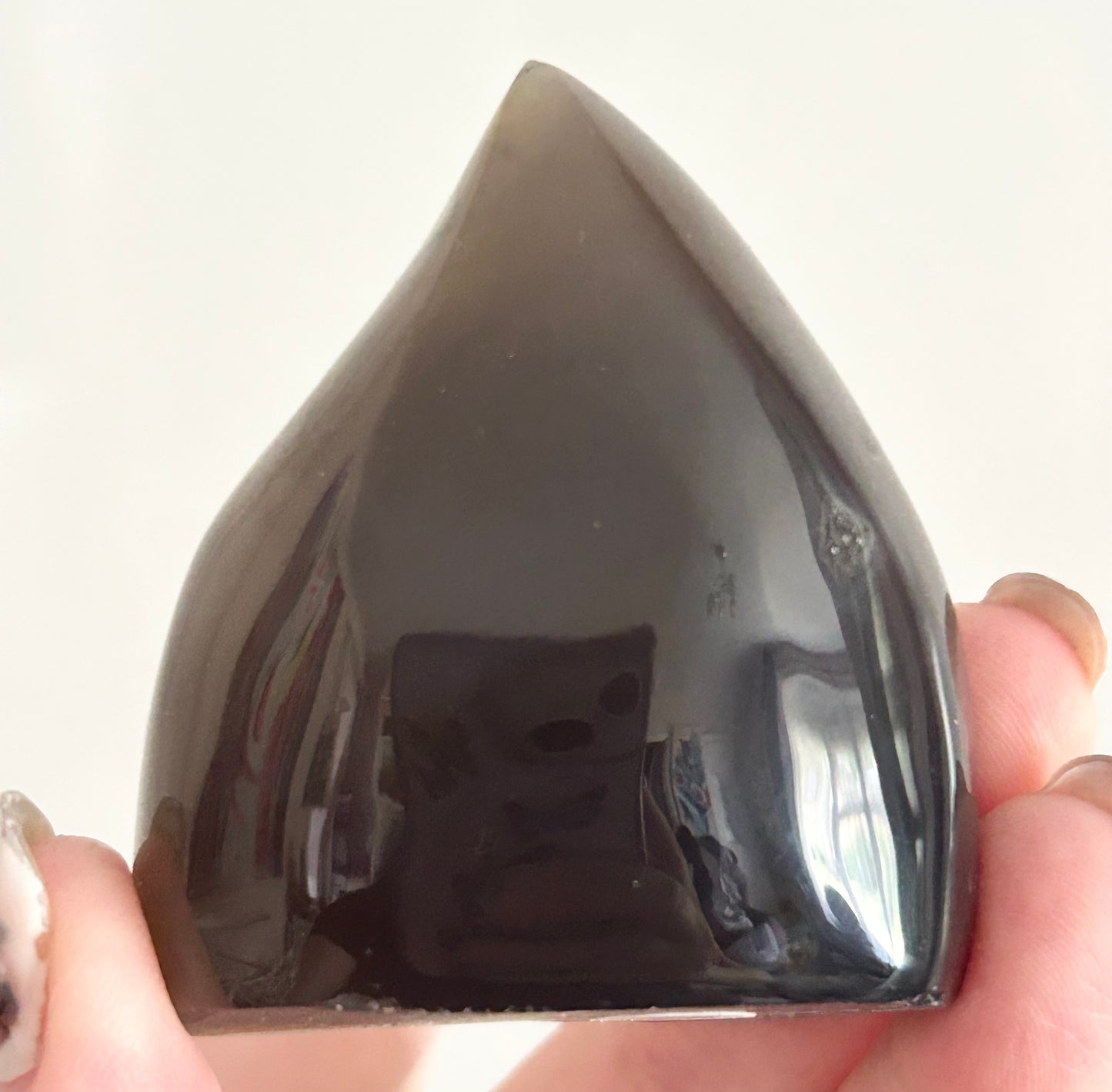 Red Amethyst & Purple Agate Small Flame 🔥 Polished from Uruguay 🇺🇾