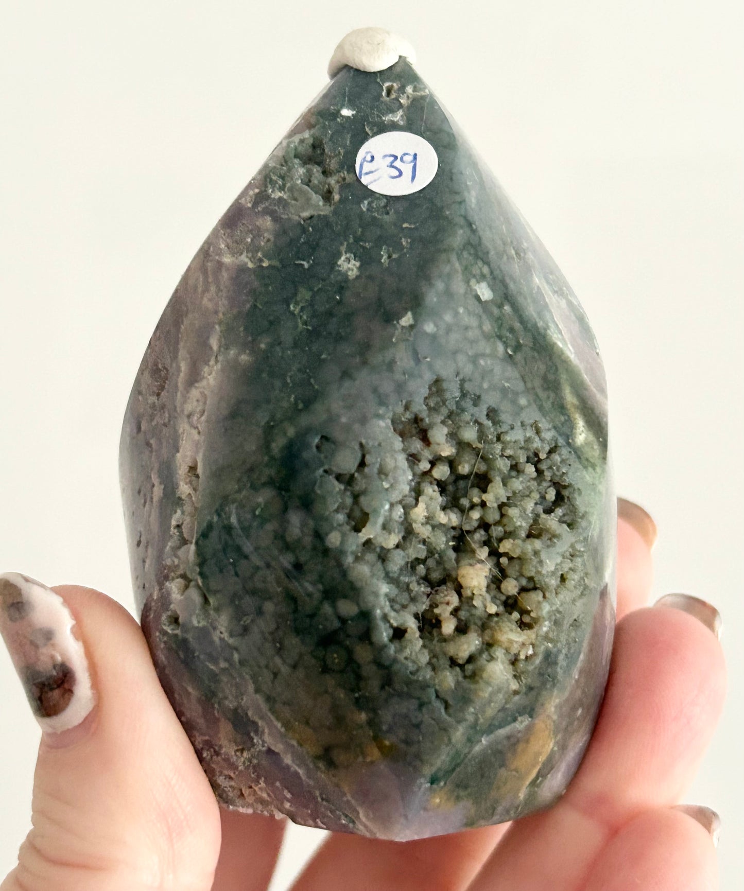 Grape Agate Flame