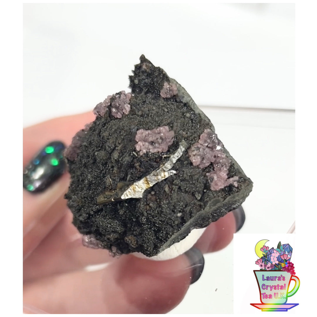 Rare Gem Rhodochrosite Pink DT Flowers From Potisi Mine, Francisco, Santa Eulalia, Chihuahua, Mexico 🇲🇽 #3