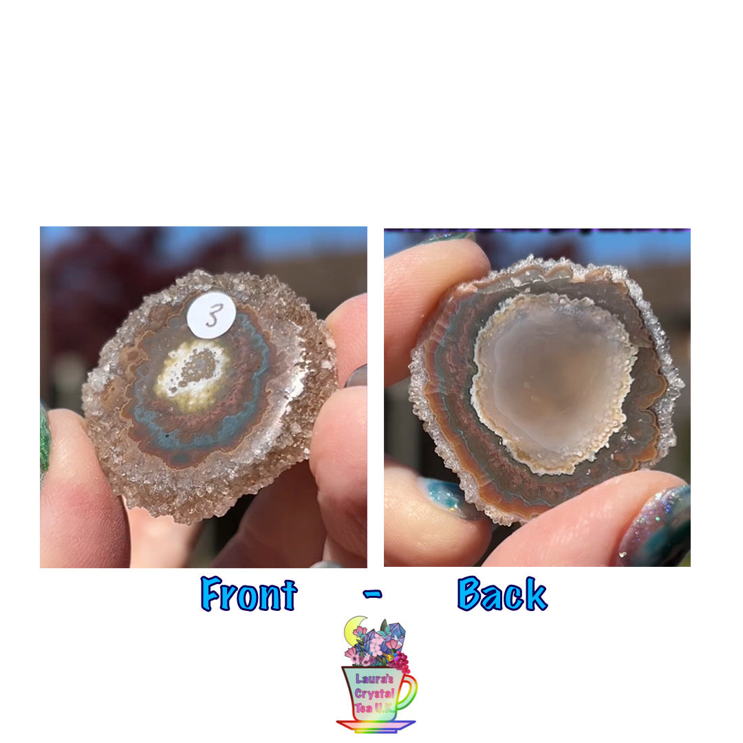 Stalactite Smokey & Red Haematite Quartz Flowers #3 from Minas Gerais, Brazil 🇧🇷