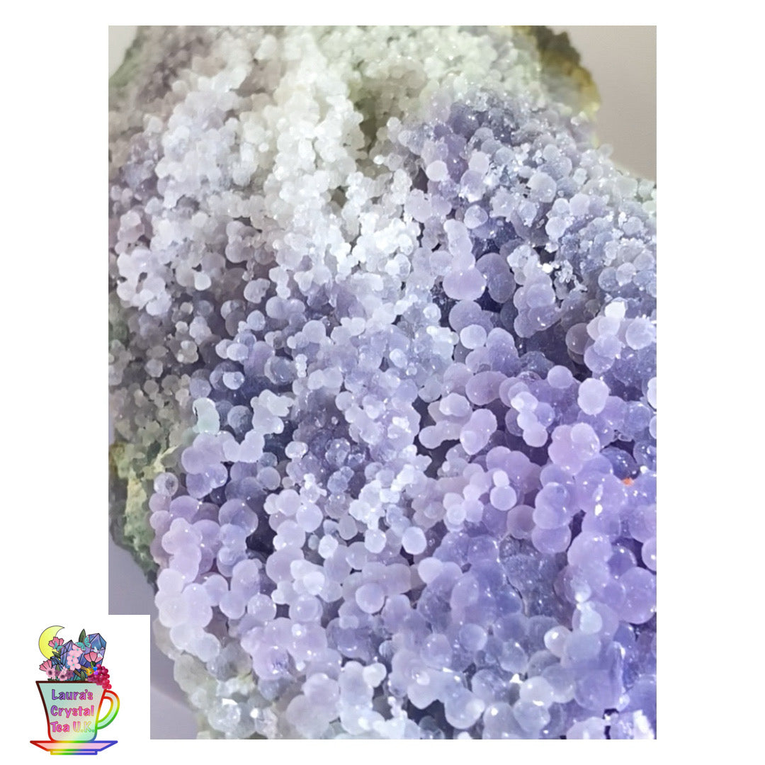 #2 1.3 kilo Grape 🍇 Agate Top Quality Supersized Specimen 🇮🇩 blue, green, purple & White