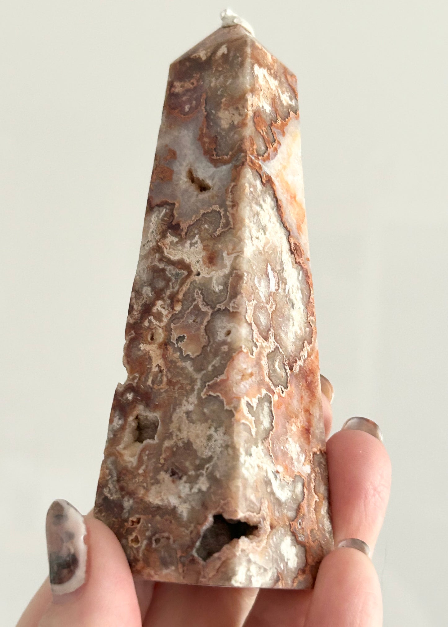 Chocolate Brown Crazy Lace Tower