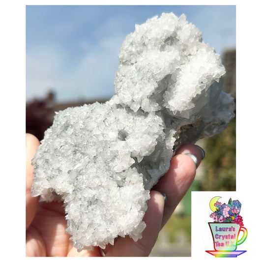 Rare Anhydrite Nica Old Stock Green-Blue Fluorite & Calcite Mined 1980s From Nica Mine, Chihuahua, Mexico 🇲🇽 40 Year Old Stock #1