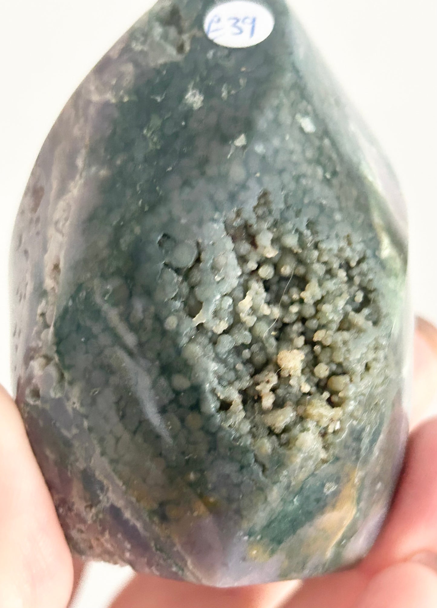 Grape Agate Flame