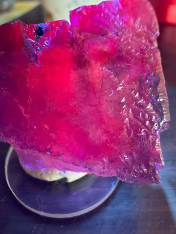 Purple Fluorite Cube (Red UV) from Ojuela Mine, Mapimi, Durango, México 🇲🇽 Pick Your Specimen - Small