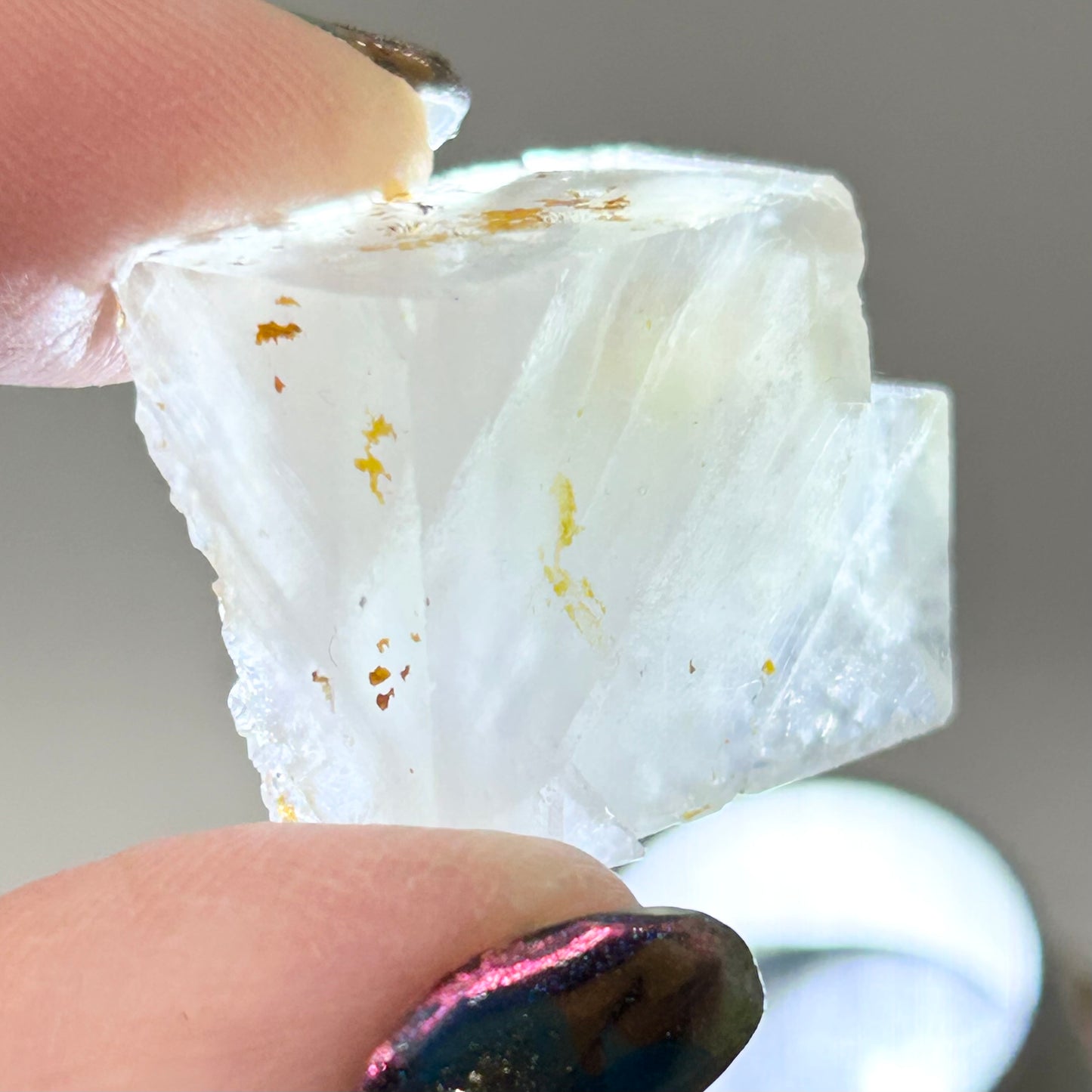 Langeac Clear Fluorite #3 from Langeac, Brioude, Haute-Loire, Auvergne-Rhône-Alpes, France 🇫🇷 Old Stock