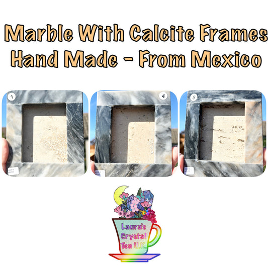 Calcite/ Marble Frames From Mexico π²π½ Small Sized - Pick Your Frame