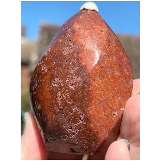 Red Moss Agate Flame 🔥 from Indonesia 🇮🇩