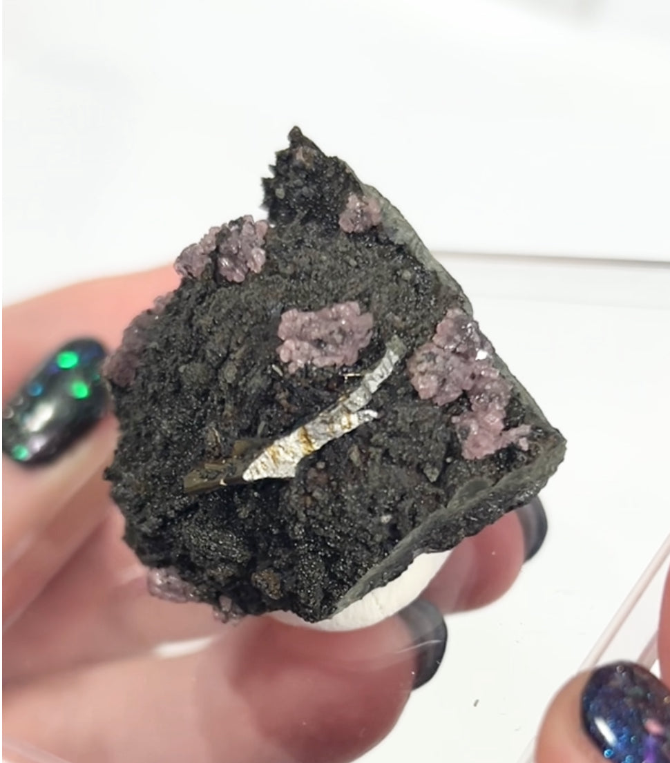 Rare Gem Rhodochrosite Pink DT Flowers From Potisi Mine, Francisco, Santa Eulalia, Chihuahua, Mexico 🇲🇽 #3