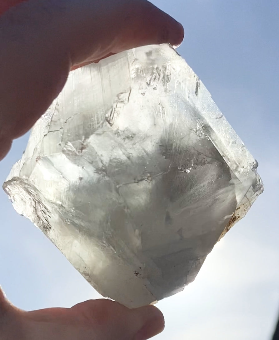 Moroccan Aqua Fluorite Raw from Sahara Desert, Morocco 🇲🇦 🏜️