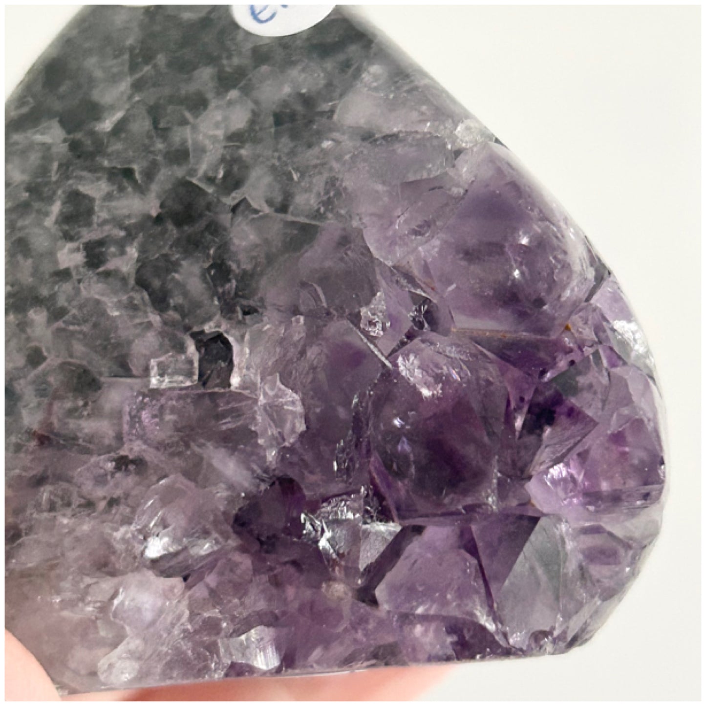 Purple Amethyst & Purple Agate Small Flame 🔥 Polished from Uruguay 🇺🇾
