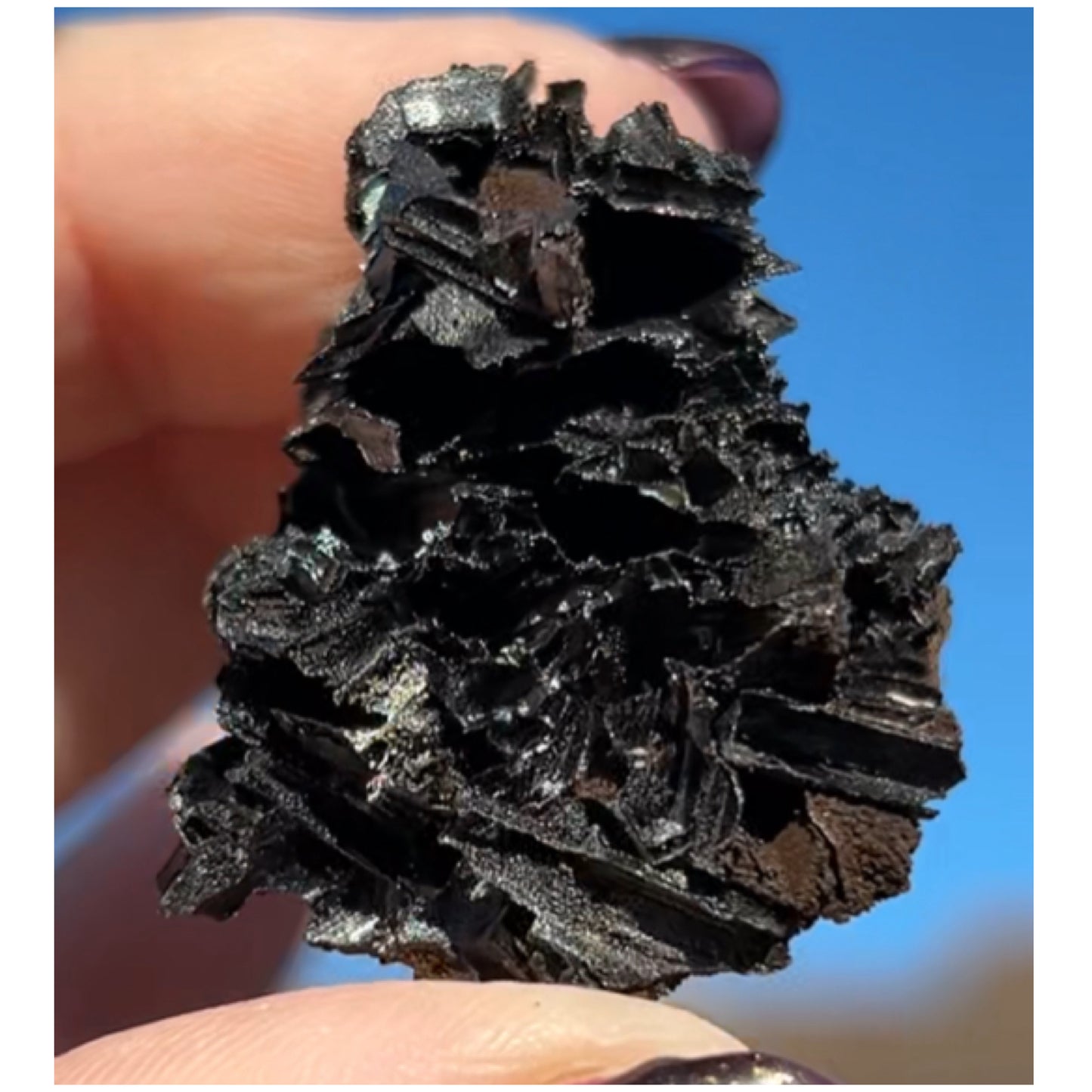 Goethite after Selenite Cast with Calcite & Chabazite from Potisi Mine, Santa Eulalia, Chihuahua, Mexico 🇲🇽 #7
