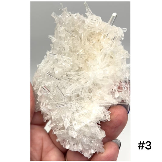 Mango Needle Quartz with Pink Inclusions Large Cluster from Columbia π¨π΄ #3