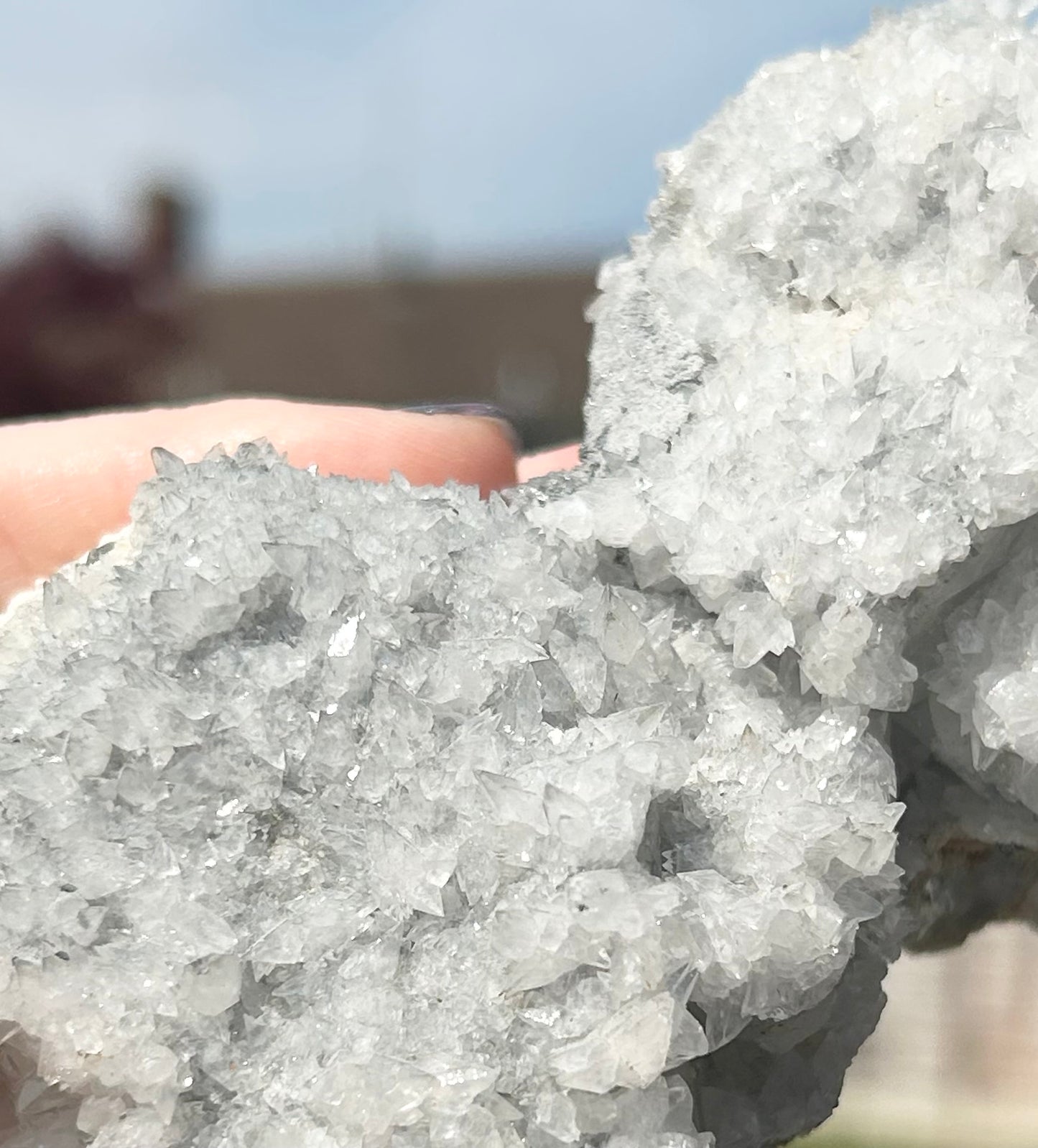 Rare Anhydrite Nica Old Stock Green-Blue Fluorite & Calcite Mined 1980s From Nica Mine, Chihuahua, Mexico 🇲🇽 40 Year Old Stock #1