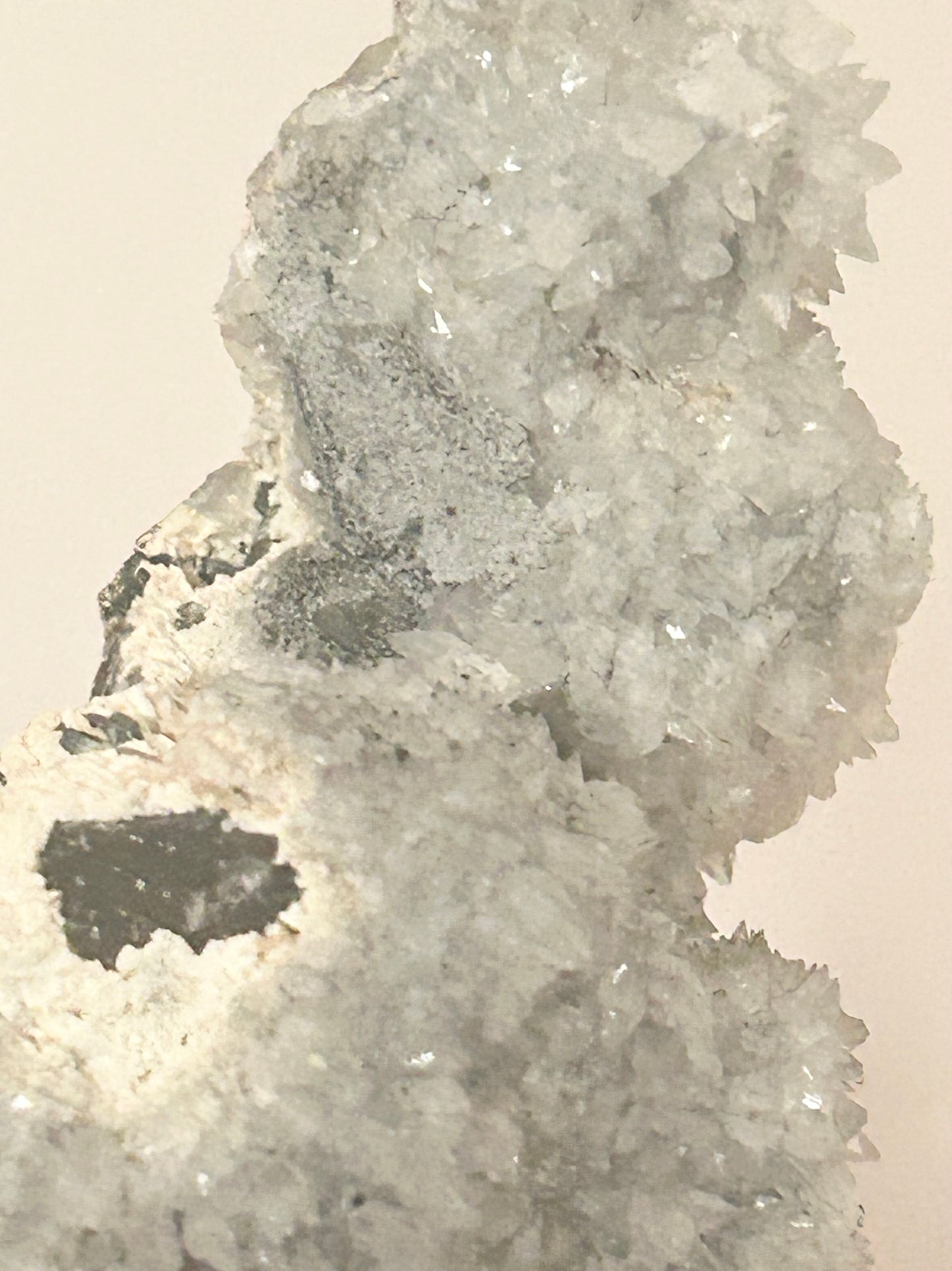 Rare Anhydrite Nica Old Stock Green-Blue Fluorite & Calcite Mined 1980s From Nica Mine, Chihuahua, Mexico 🇲🇽 40 Year Old Stock #1