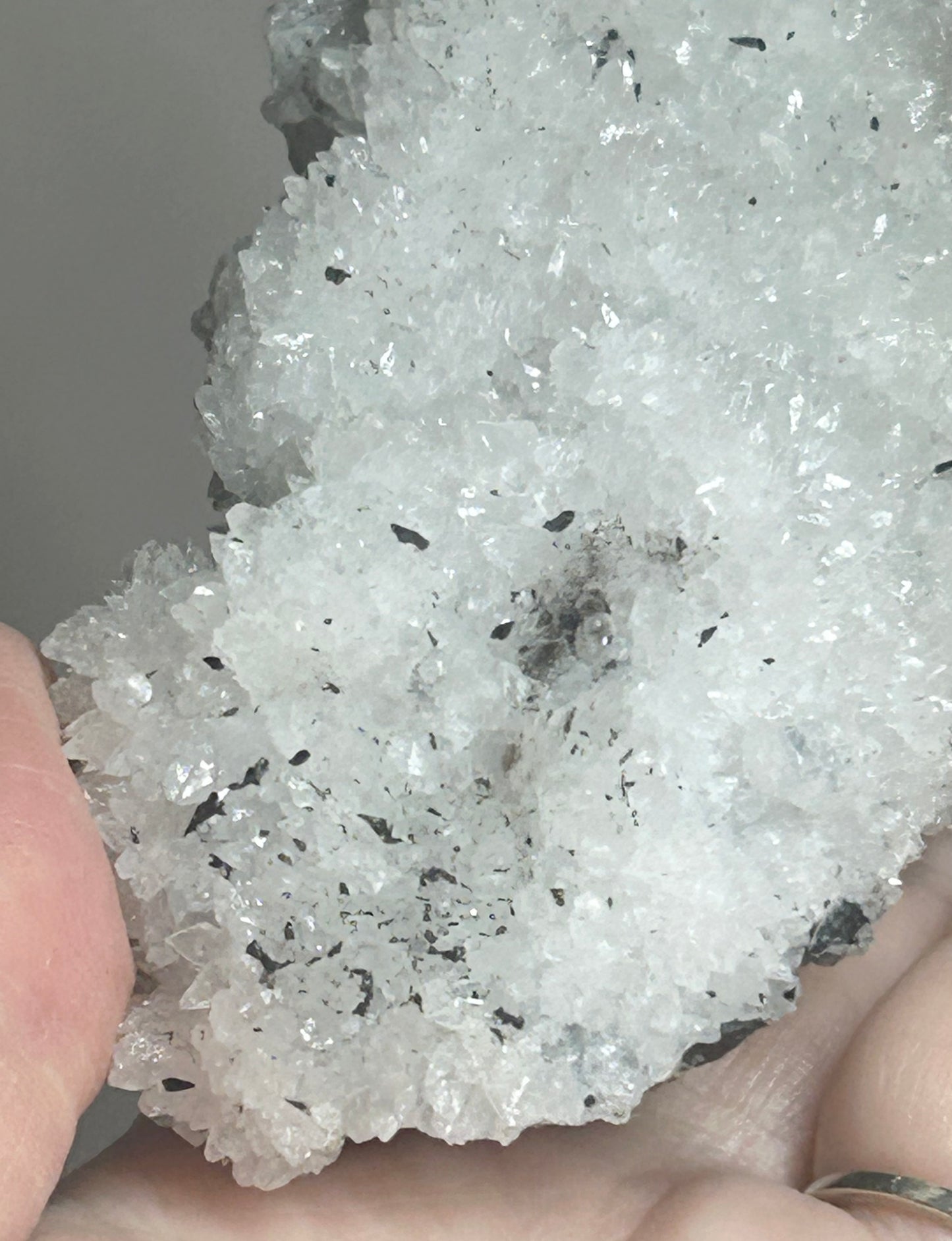 Rare Anhydrite Nica Old Stock w/ Sphalerite, Galena, Chalcopyrite & Calcite Mined 1980s From Nica Mine, Chihuahua, Mexico 🇲🇽 40 Year Old Stock #2