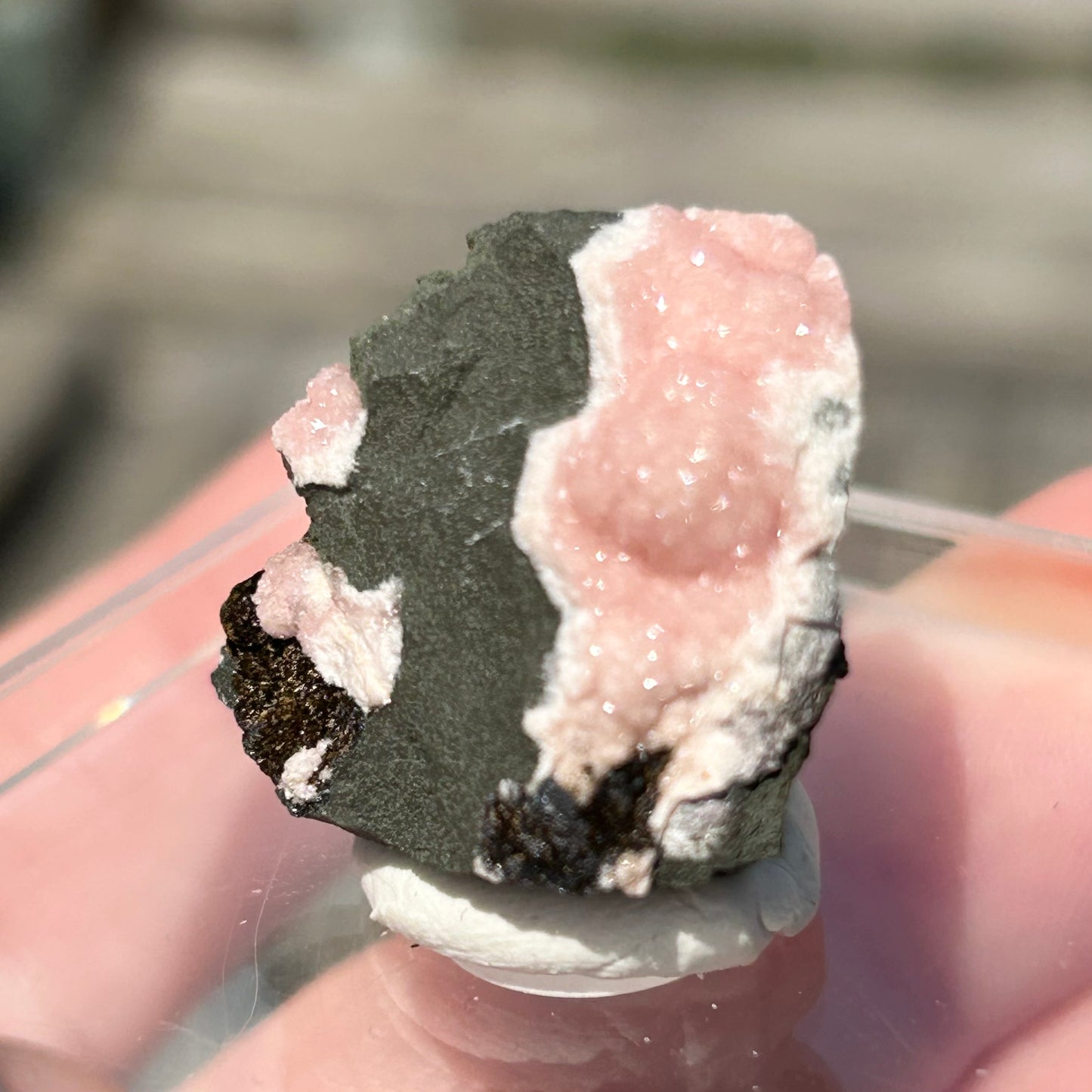 Pink Botryoidal Rhodochrosite from Potisi Mine, Francisco, Santa Eulalia, Chihuahua, Mexico 🇲🇽 #7