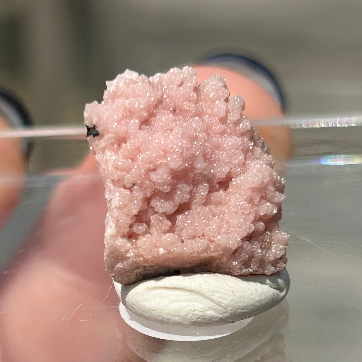 Pink Botryoidal Rhodochrosite from Potisi Mine, Francisco, Santa Eulalia, Chihuahua, Mexico 🇲🇽 #18