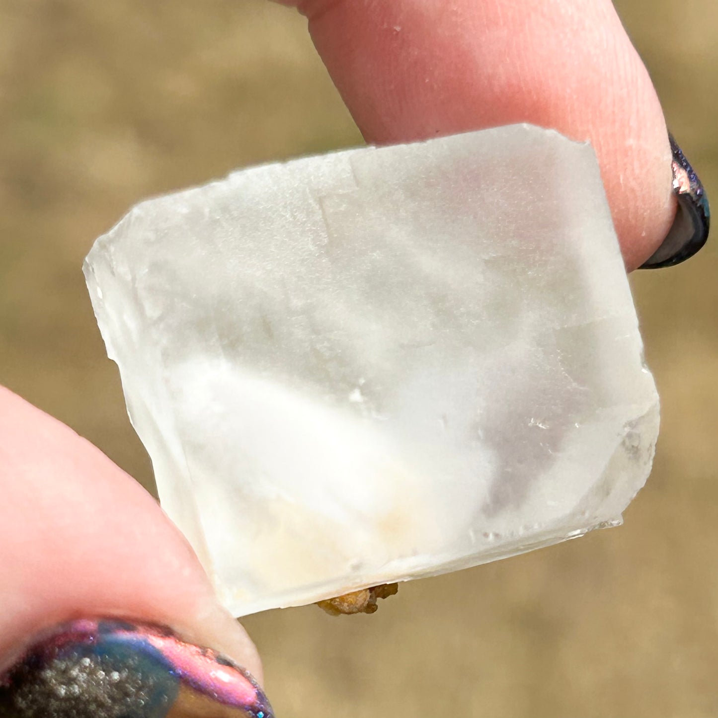 Langeac Clear Fluorite #3 from Langeac, Brioude, Haute-Loire, Auvergne-Rhône-Alpes, France 🇫🇷 Old Stock