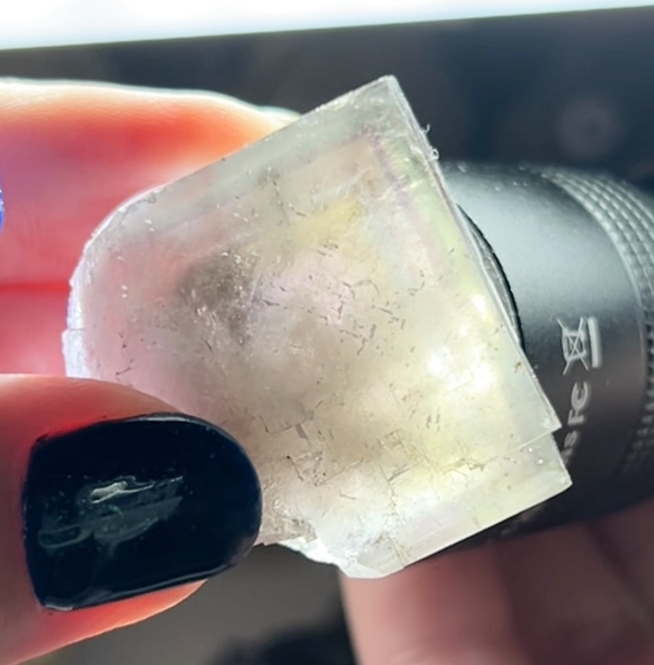 #6 Purple-Yellow-Blue Fluorite From Colour Lust Pocket, Hudeshope Head Mine, Middleton-in-Teesdale, County Durham, U.K. 🇬🇧