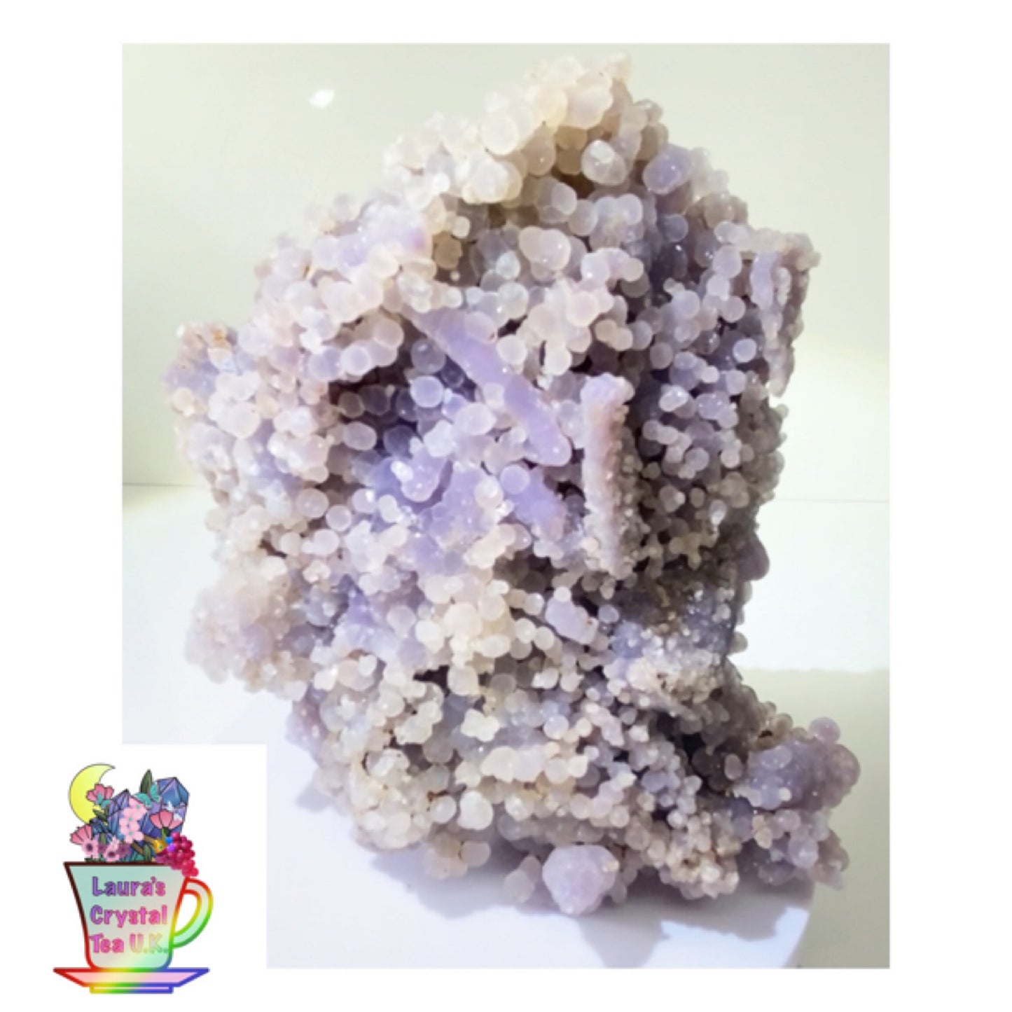 #1 Rare 1.3 kilo Grape 🍇 Agate Top Quality Supersized Specimen 🇮🇩 Rare Purple & White