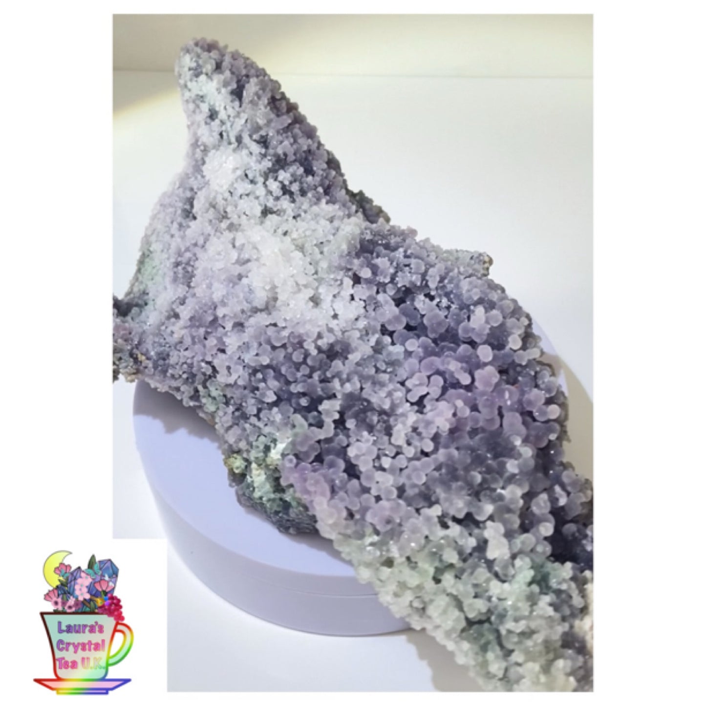 #2 1.3 kilo Grape 🍇 Agate Top Quality Supersized Specimen 🇮🇩 blue, green, purple & White