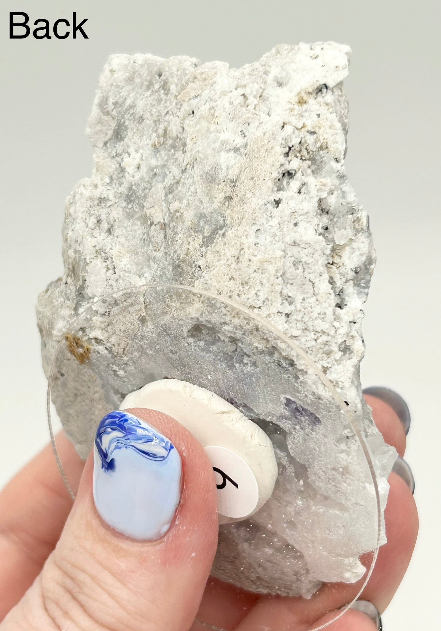 #6 Spirit Flower Geodes Large - Purple Fluorite, White Chalcedony & Quartz From San Benito, Chihuahua, México 🇲🇽