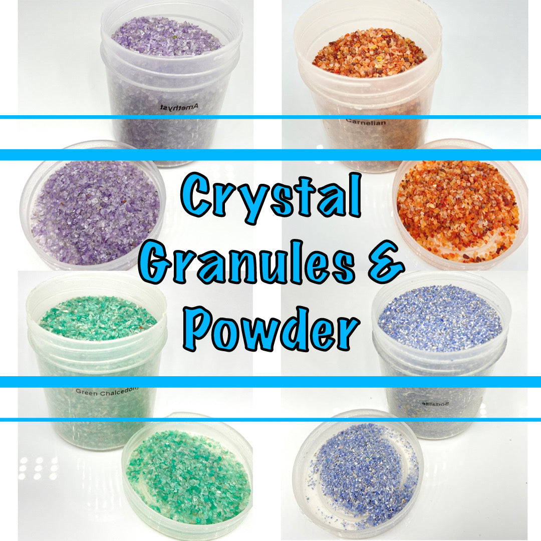 100% Crystal/ Gemstone Granules & Powders