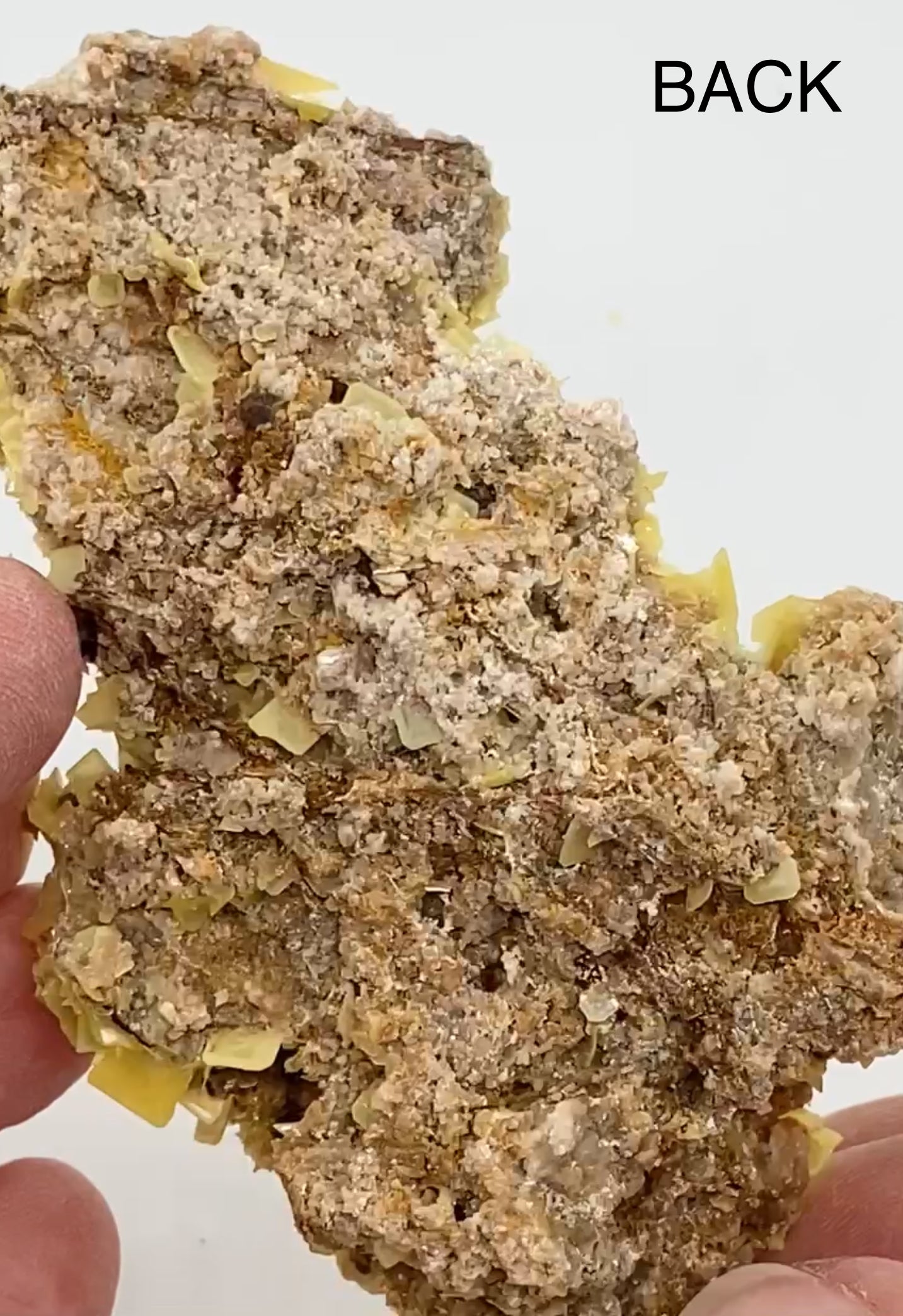 Moroccan Yellow Wulfenite Small Specimen In Display Box Number 5 🇲🇦