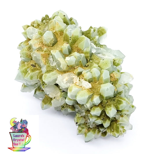 XXL Rare Turkish 3D Star Chlorite Quartz With Epidote Specimen From Hakkari District, Turkey 🇹🇷