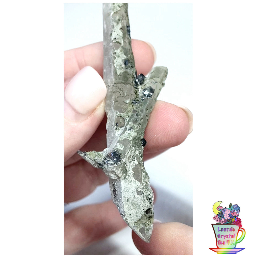 Green Quartz with Hematite from Inner Mongolia, China 🇨🇳