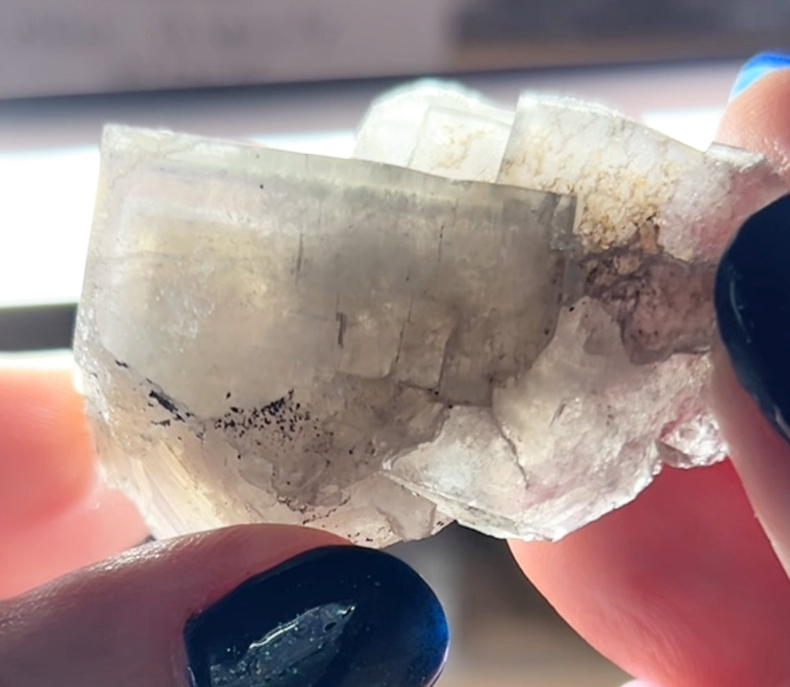 #2 Purple-Yellow-Blue Fluorite From Colour Lust Pocket, Hudeshope Head Mine, Middleton-in-Teesdale, County Durham, U.K. 🇬🇧