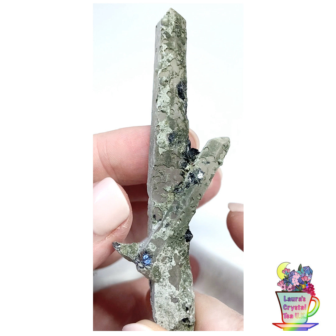 Green Quartz with Hematite from Inner Mongolia, China 🇨🇳