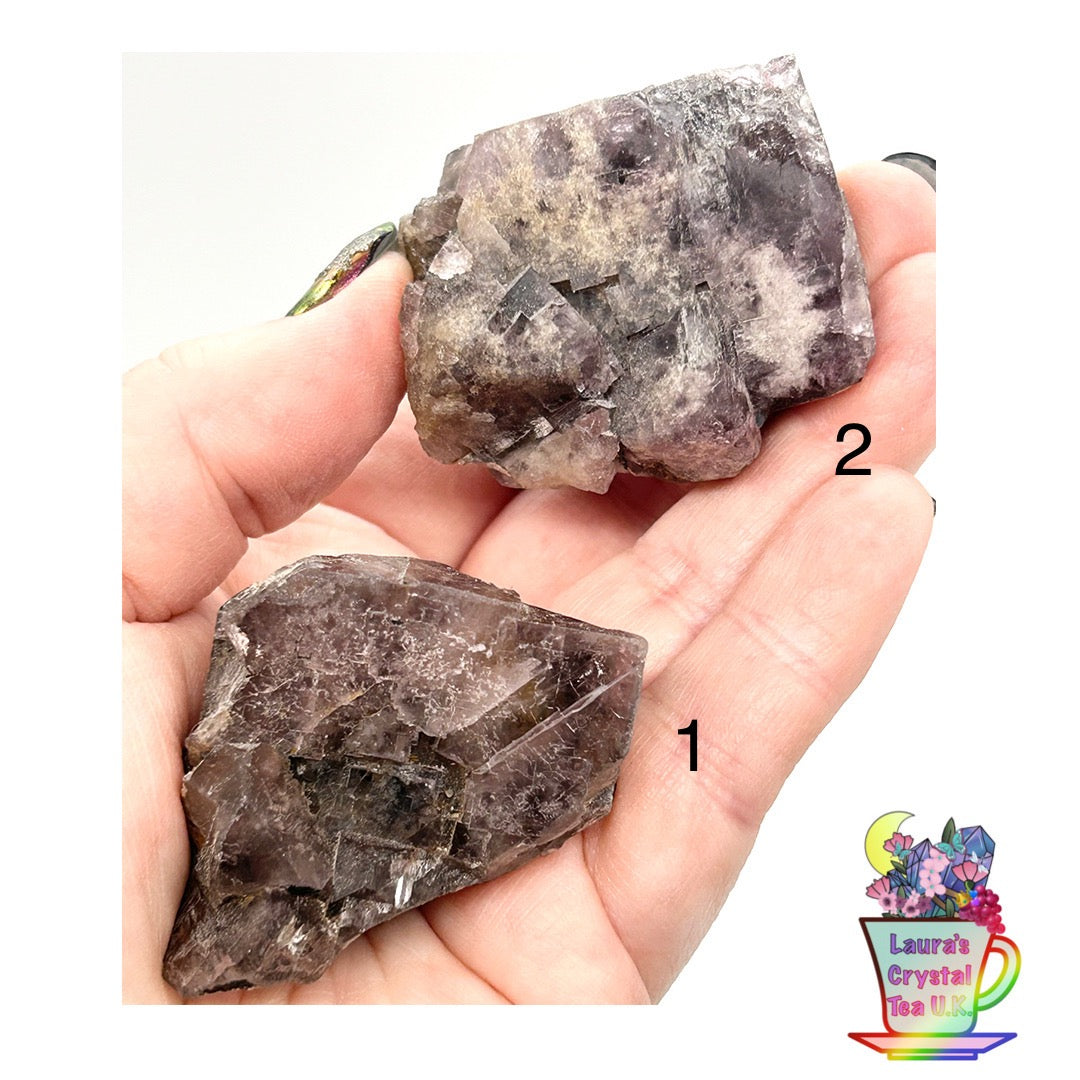 Purple Colour Change Fluorite From Boltsburn Mine, Rookhope, Stanhope, County Durham, U.K. (Independently Mined) - Pick Your Specimen