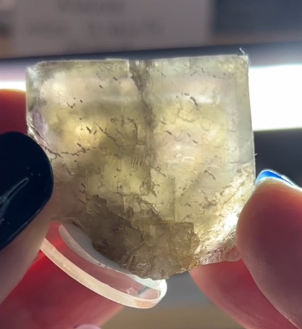 #3 Purple-Yellow-Blue Fluorite From Colour Lust Pocket, Hudeshope Head Mine, Middleton-in-Teesdale, County Durham, U.K. 🇬🇧