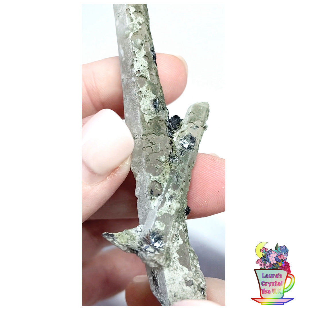 Green Quartz with Hematite from Inner Mongolia, China 🇨🇳