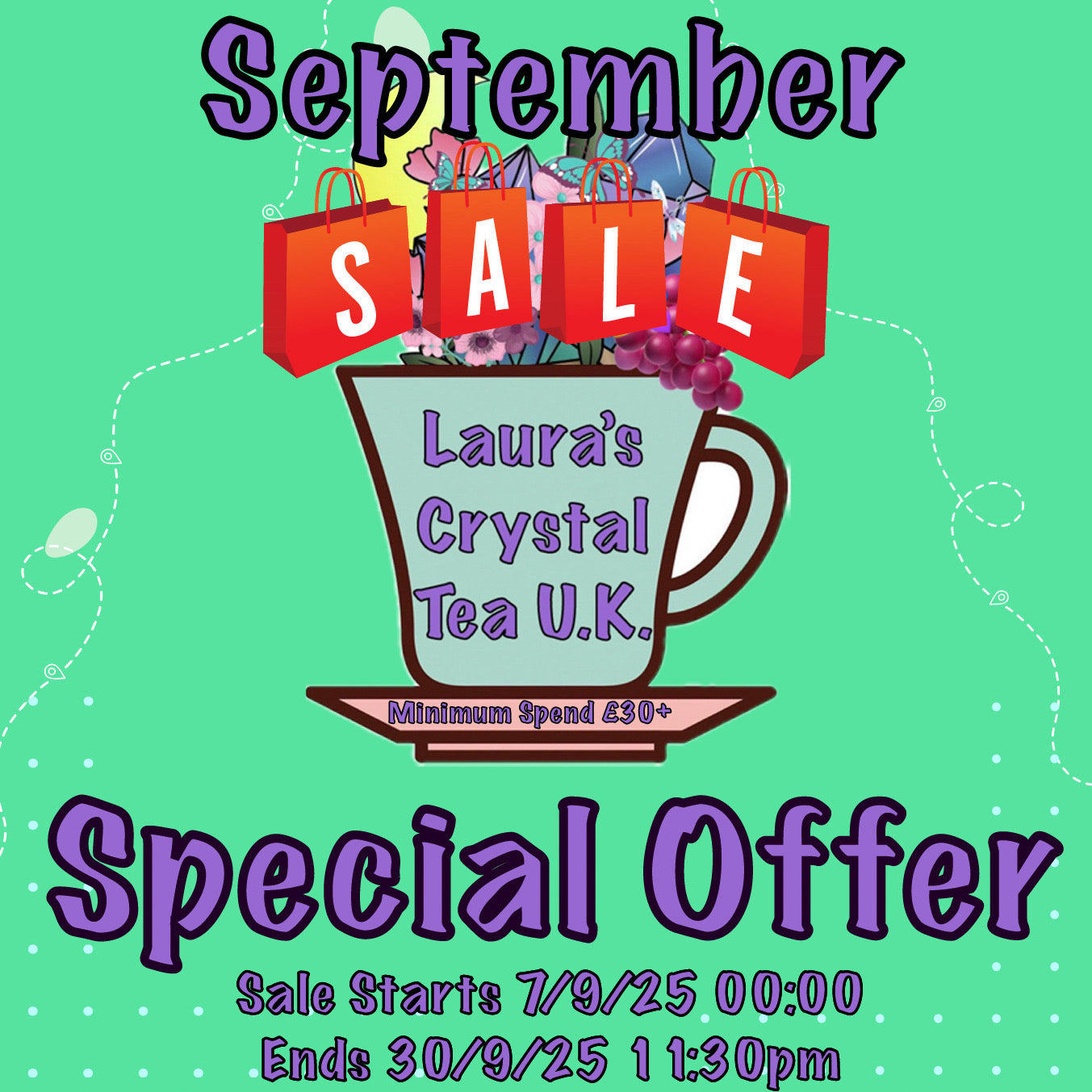 Laura's Crystal Tea U.K.