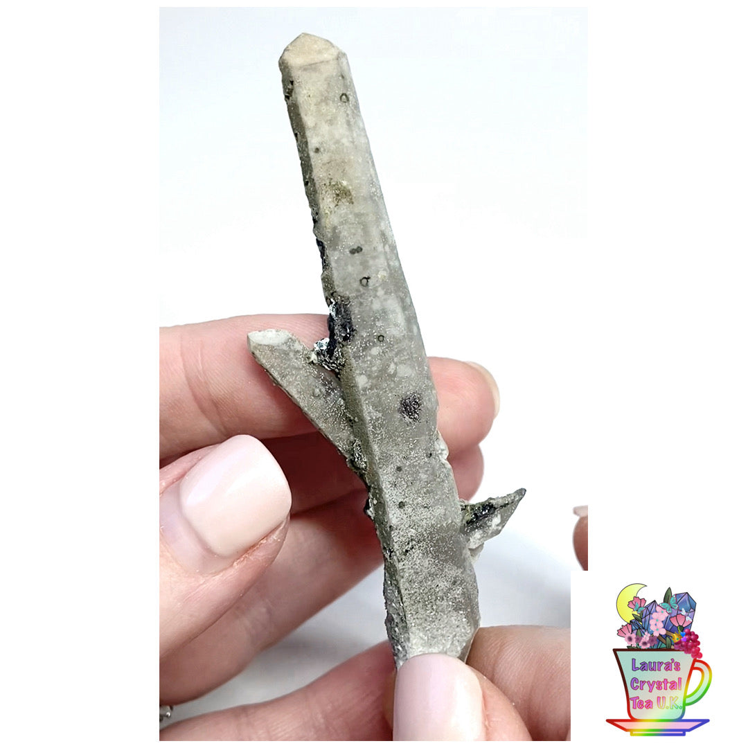 Green Quartz with Hematite from Inner Mongolia, China 🇨🇳