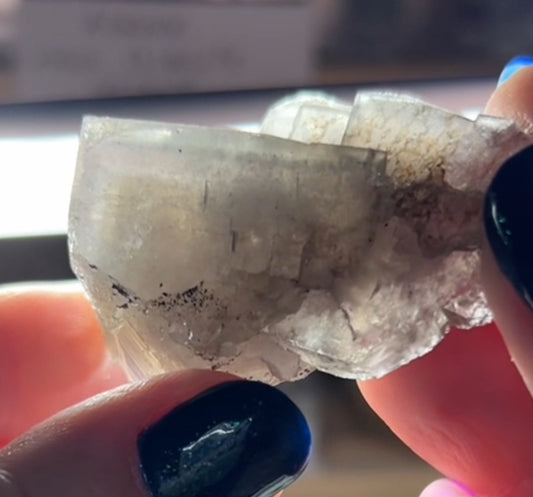 #2 Purple-Yellow-Blue Fluorite From Colour Lust Pocket, Hudeshope Head Mine, Middleton-in-Teesdale, County Durham, U.K. 🇬🇧