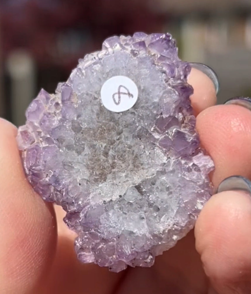 Stalactite Amethyst/ Citrine Ametrine Quartz Flowers #8 from Minas Gerais, Brazil 🇧🇷