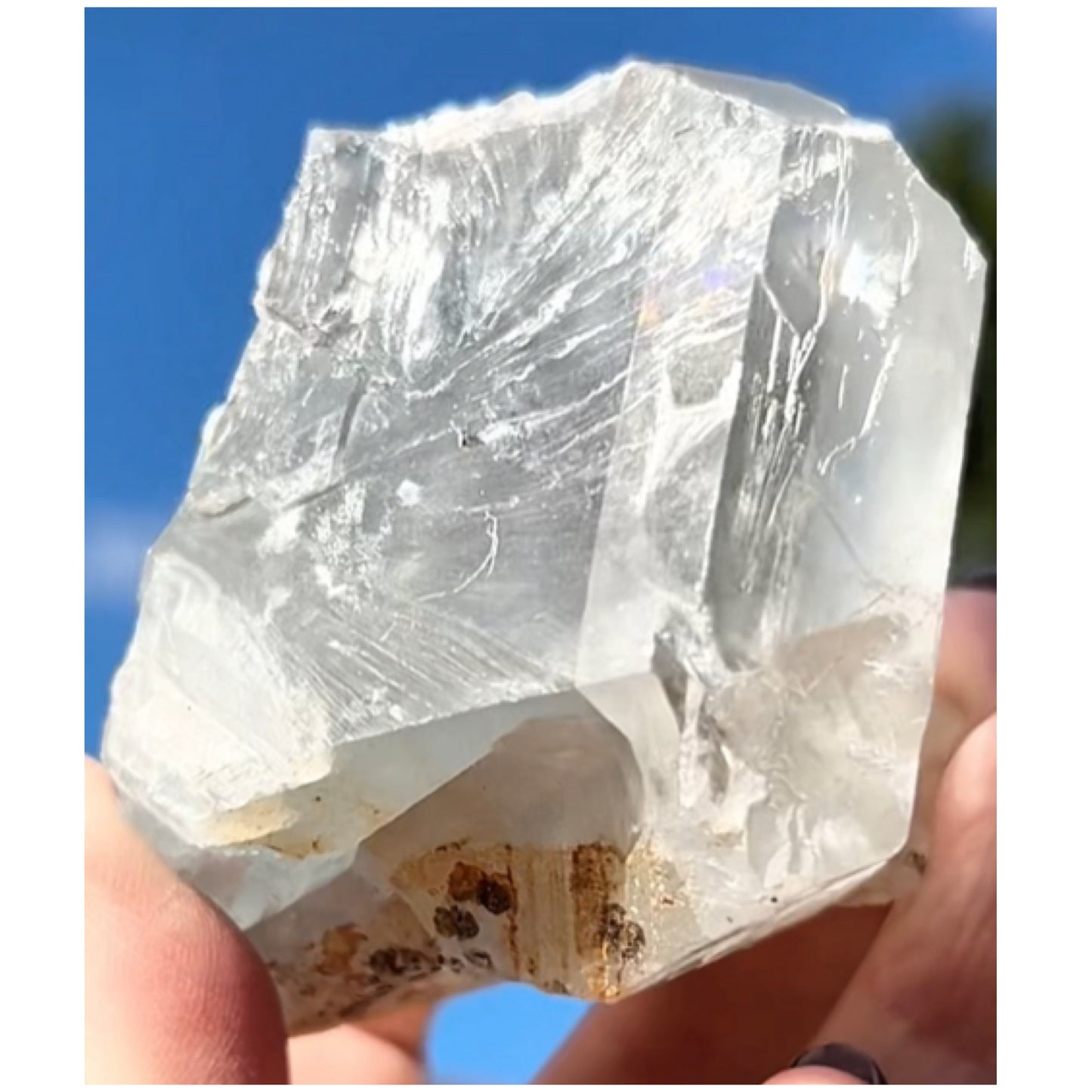 Moroccan Aqua Fluorite Raw from Sahara Desert, Morocco 🇲🇦 🏜️