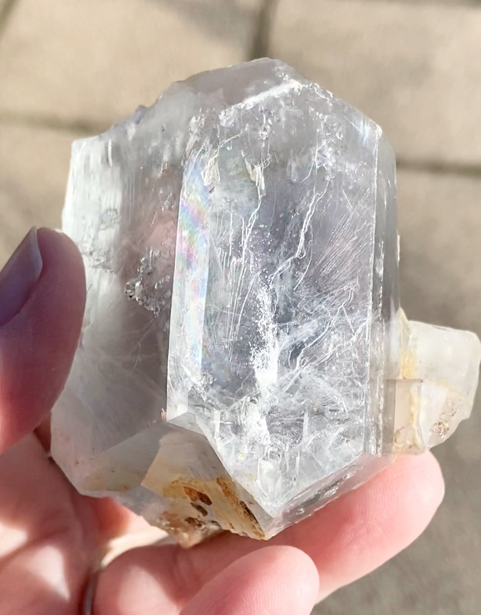 Moroccan Aqua Fluorite Raw from Sahara Desert, Morocco 🇲🇦 🏜️