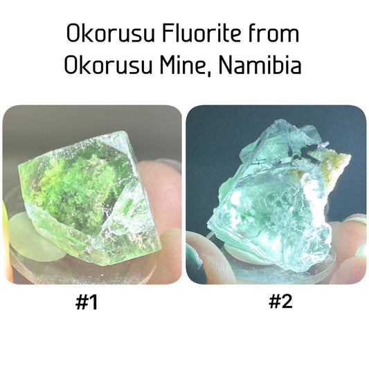 Tie Dye Green & Purple Fluorite from Tie Dye Pocket, Okorusu Mine, Otjiwarongo, Otjozondjupa Region, Namibia 🇳🇦 Pick Your Specimen