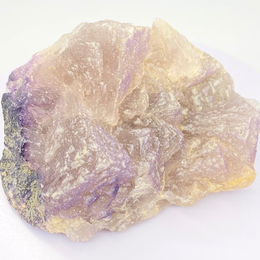 Yttrium Fluorite With White & Micro Purple Sugar From  Qinglong Mine, Qianxinan, Guizhou,  China 🇨🇳 - Pick Your Specimen