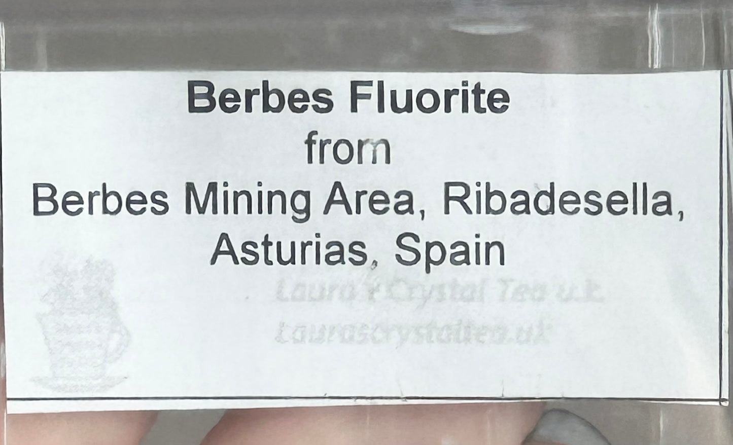 Berbes Fluorite w/ Quartz & Barite #6 from Berbes Mining Area, Ribadesella, Asturias, Spain 🇪🇸 (Copy)