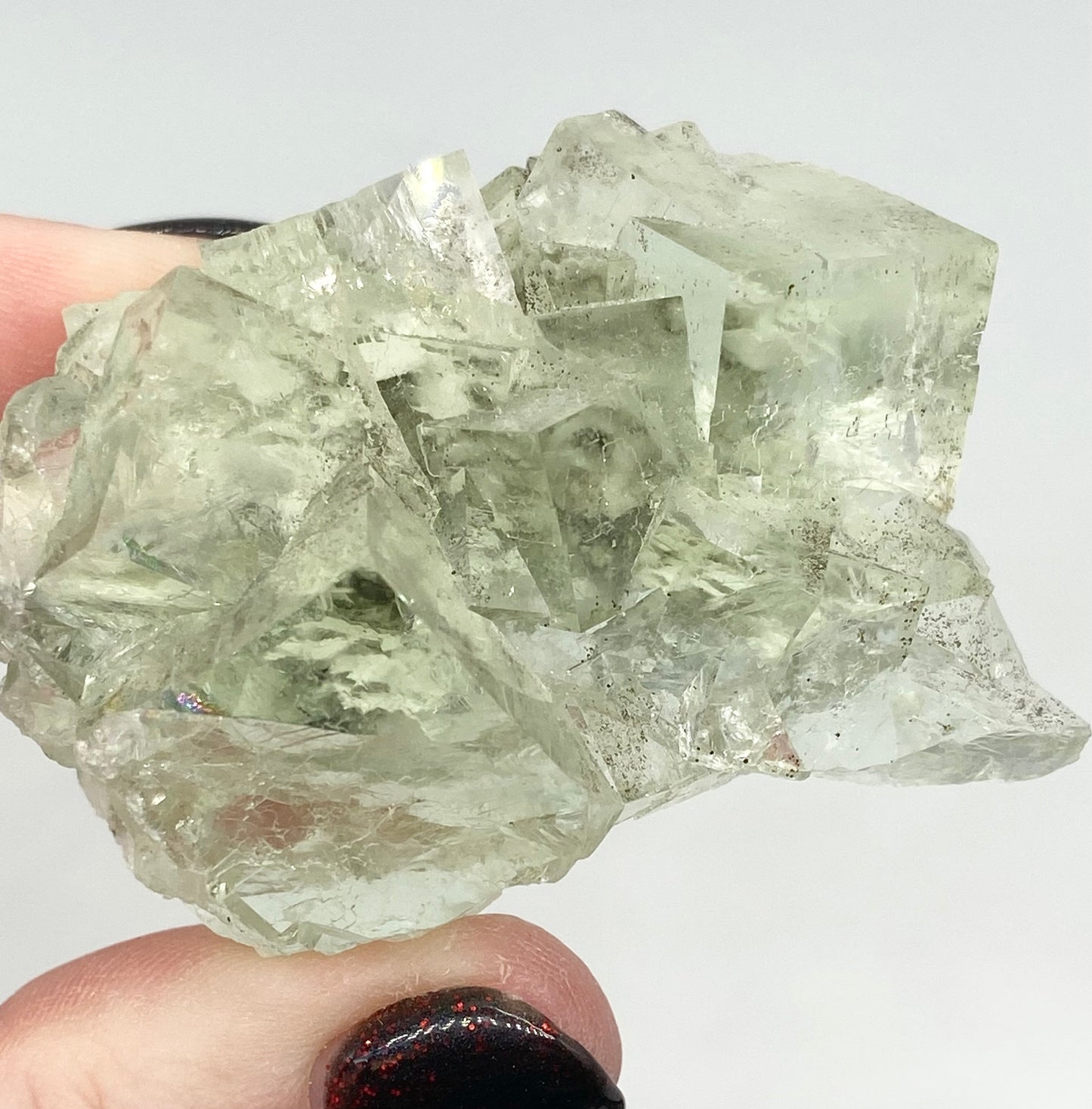 Light Green Porcelain Fluorite High Quality Medium Specimen From China 🇨🇳 #2