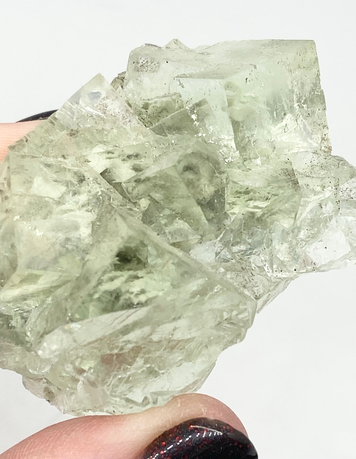 Light Green Porcelain Fluorite High Quality Medium Specimen From China 🇨🇳 #2